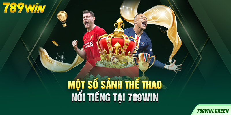 Một số sảnh thể thao nổi tiếng tại 789win